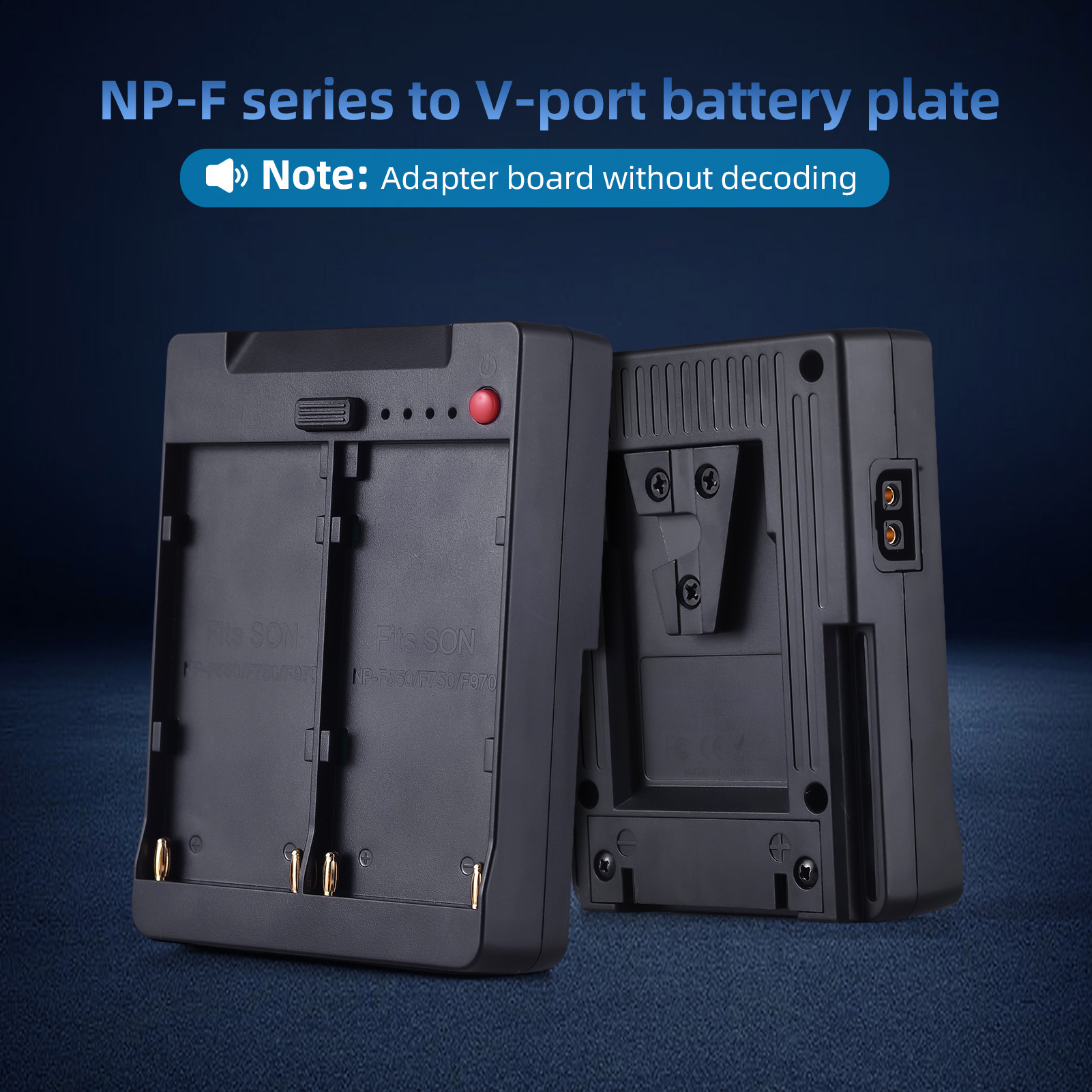 Ctp Plate Making - NP-F970 F750 F550 Battery Plate to