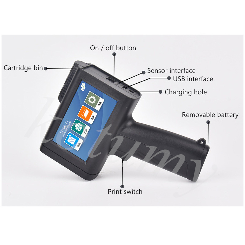 12.7mm Handheld Small Inkjet P - Commercial Printing Logo review and price