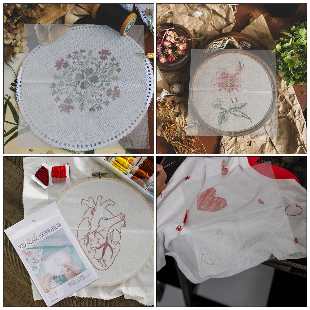 8Pcs Water Soluble Embroidery  - Embroidery Stabilizer Backing review and price