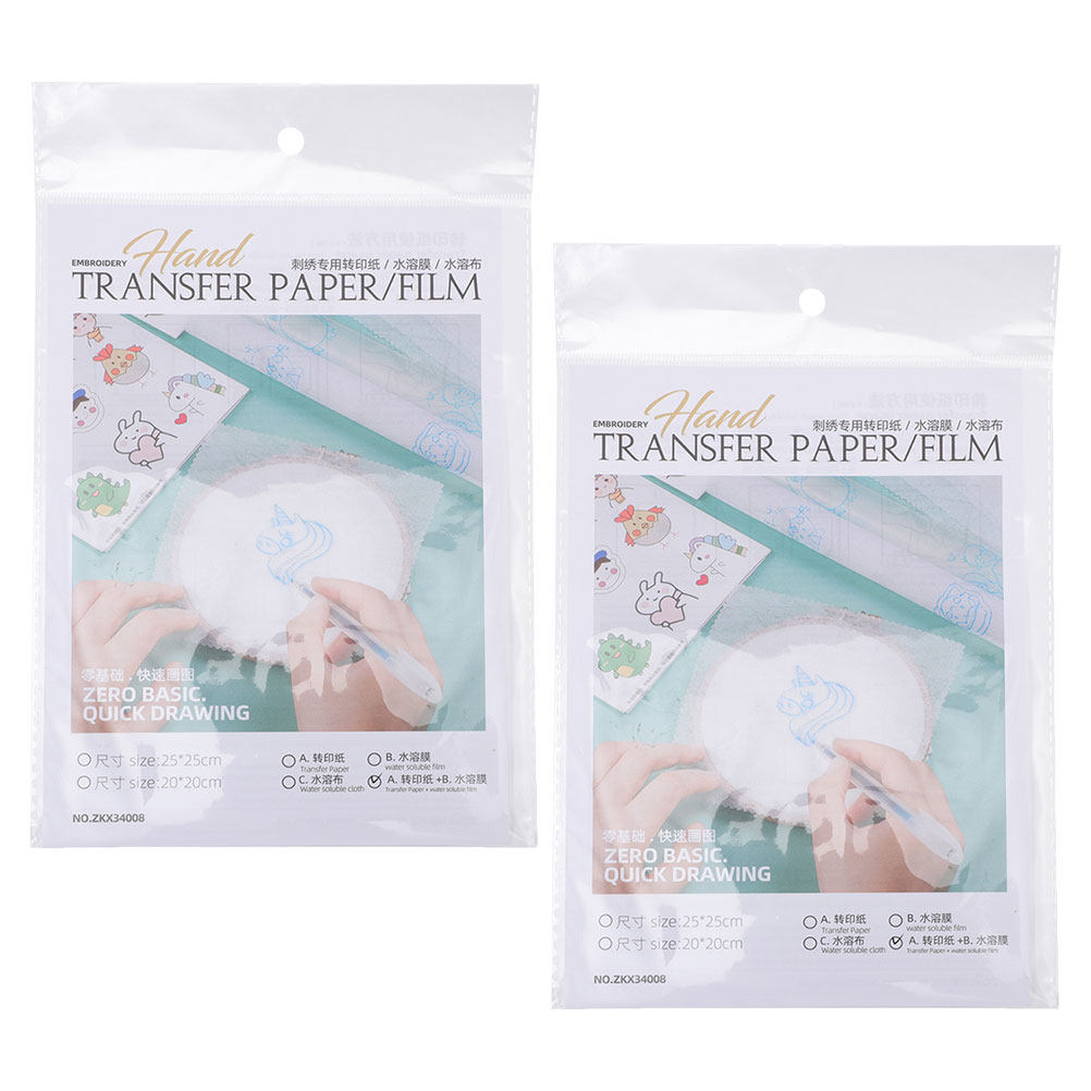 8Pcs Water Soluble Embroidery  - Embroidery Stabilizer Backing review and price