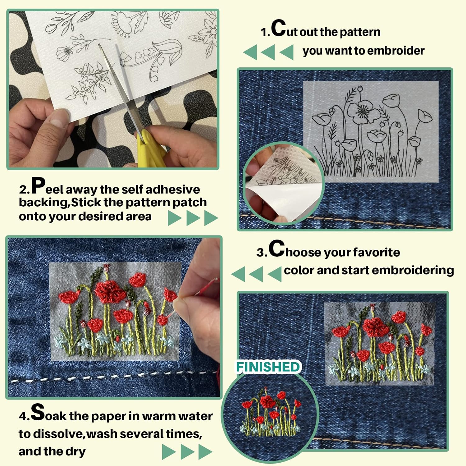 Water Soluble Stabilizer Embro - Embroidery Stabilizer Backing review and price