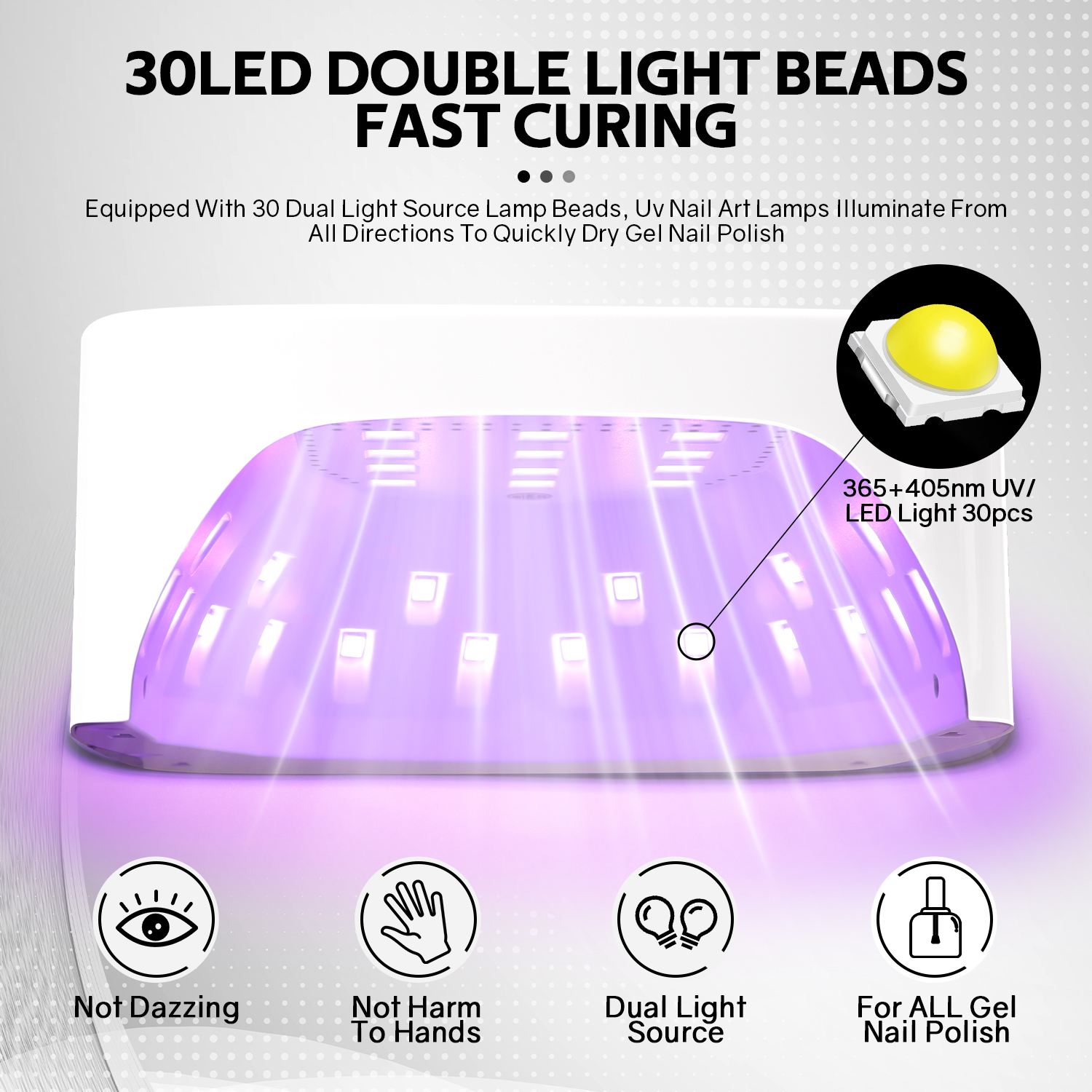 Rechargeable UV LED Nail Lamp  - Exposure Unit Uv review and price