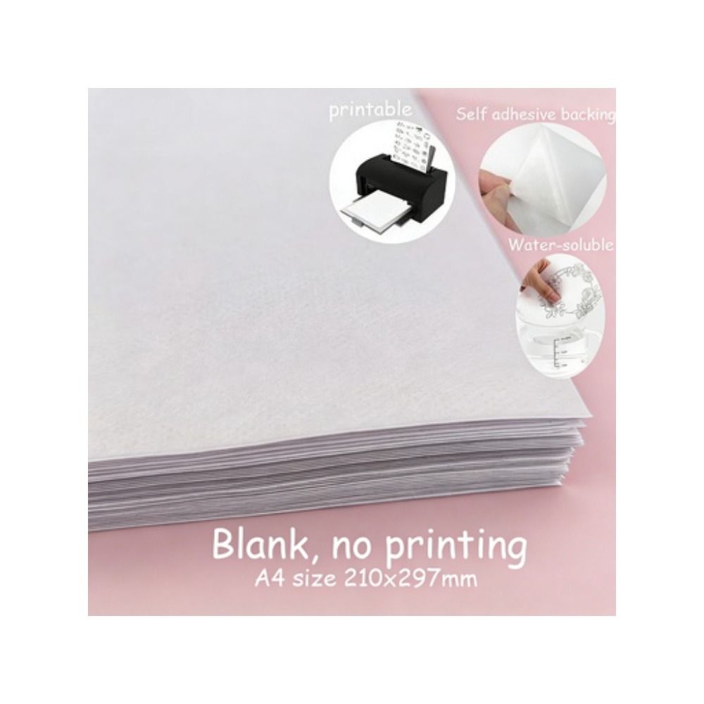 5 sheets A4 Custom Printing Pr - Embroidery Stabilizer Backing review and price