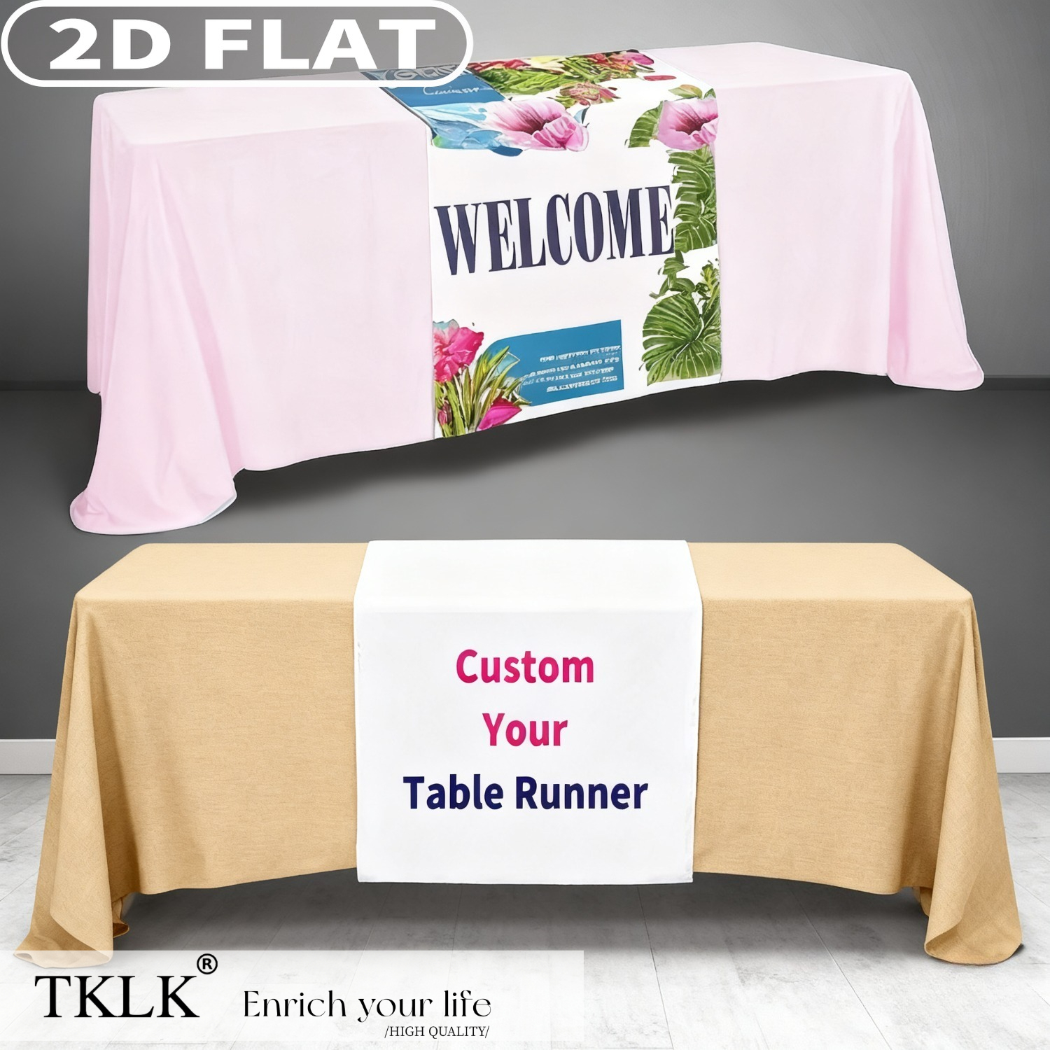 1pc Customizable Polyester Tab - Commercial Printing Logo review and price