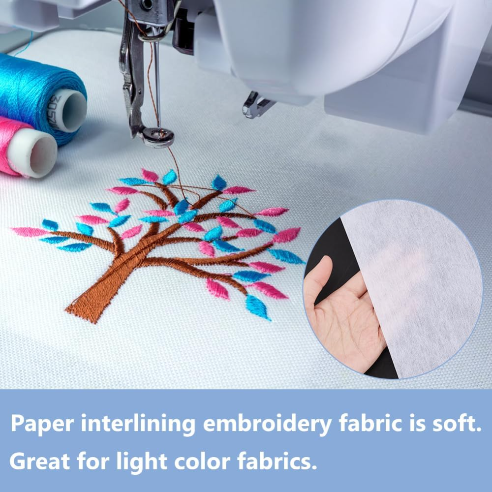 120 Sheets No Show Mesh Embroi - Embroidery Stabilizer Backing review and price