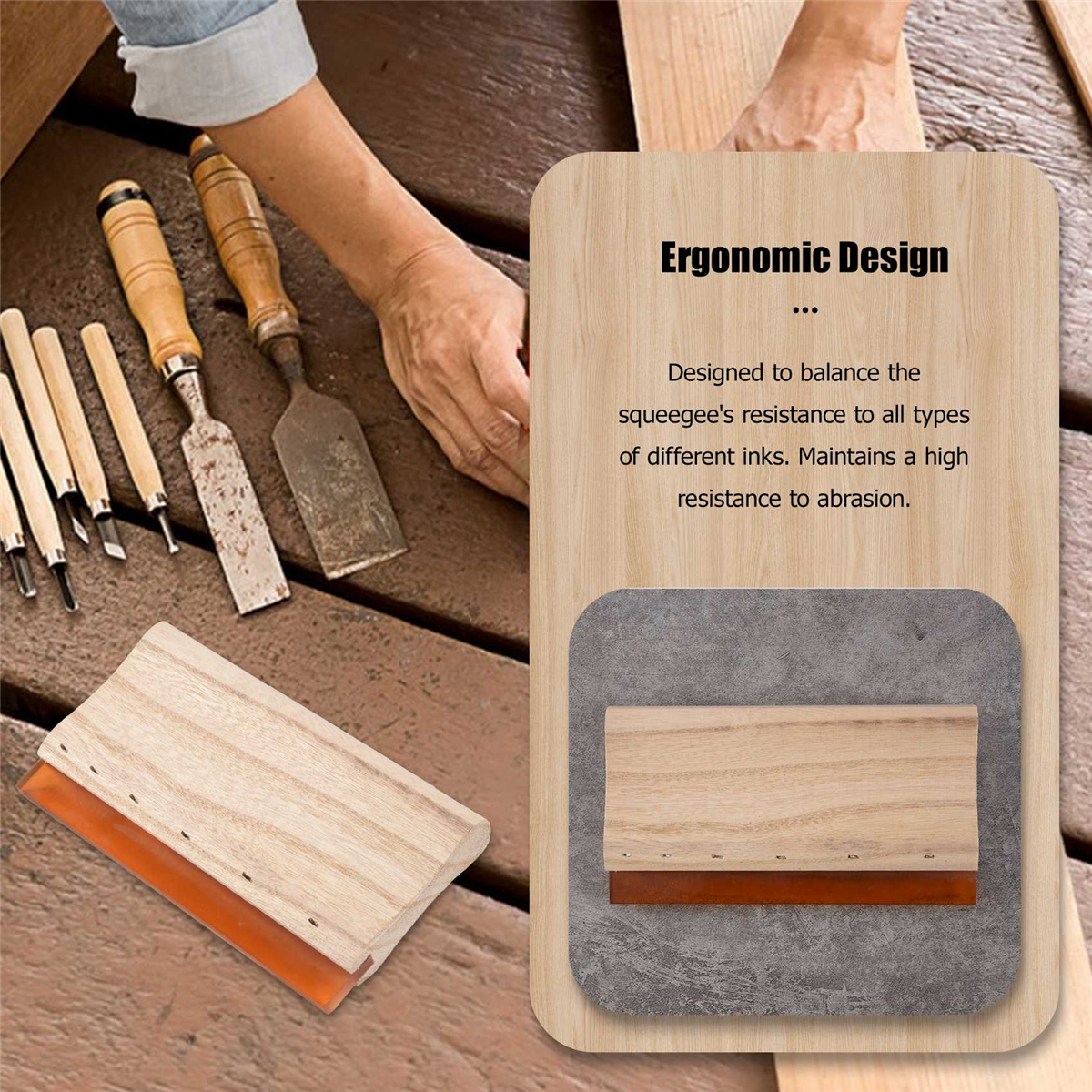 8 inch Silk Screen Printing Pr - Screen Printing Squeegee review and price