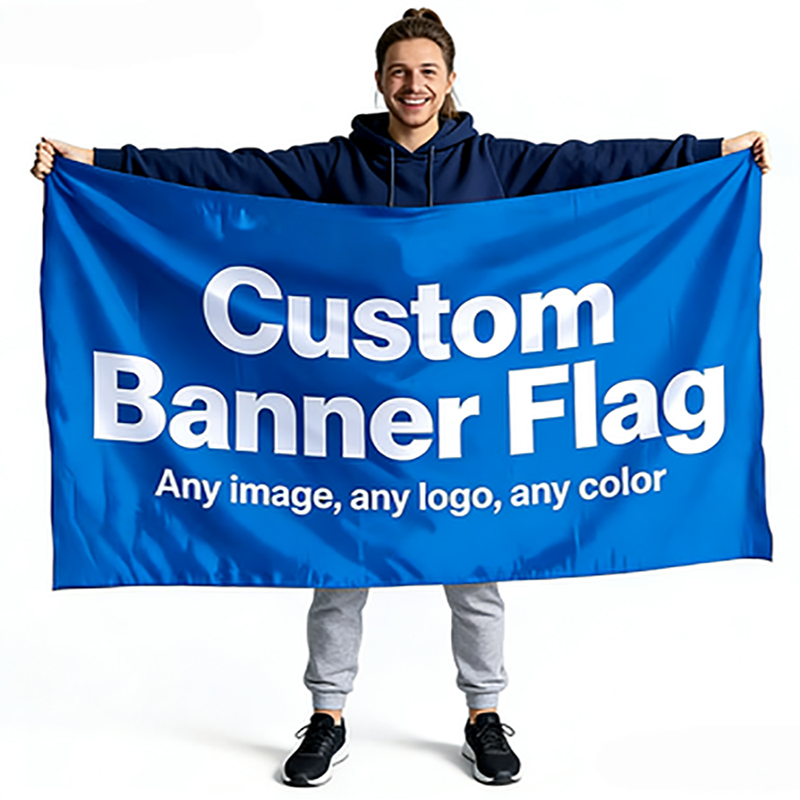 Any Size Custom Banner Flag Lo - Commercial Printing Logo review and price