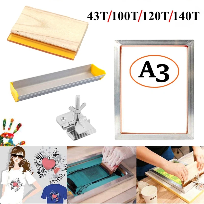 A3 Screen Printing Kit Aluminu - Screen Printing Squeegee review and price