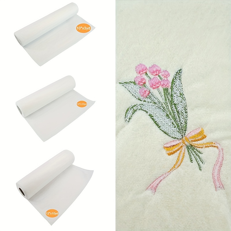 1 Roll Water Soluble Machine E - Embroidery Stabilizer Backing review and price